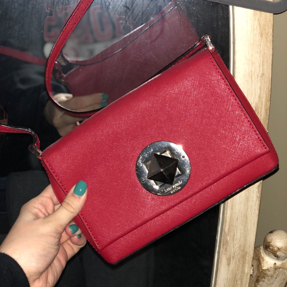 Kate Spade Red Crossbody Purse